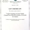 7 Nights of Boarding at Camp Tupelo - Image 2